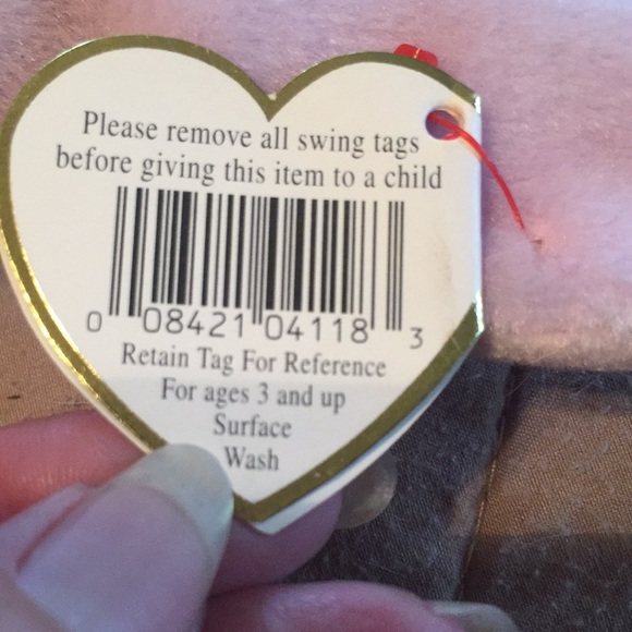 Floppity the Bunny Beanie Baby - Picture 9 of 11